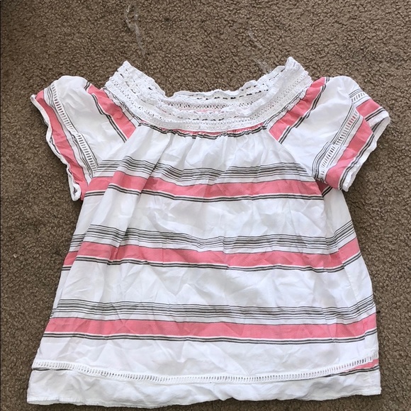 COMO Vintage!! Cute off shoulder Top!! - Picture 6 of 6